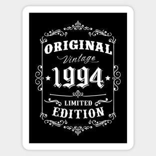 Born in 1994, 25th Birthday Retro Style Vintage Design Gift Sticker